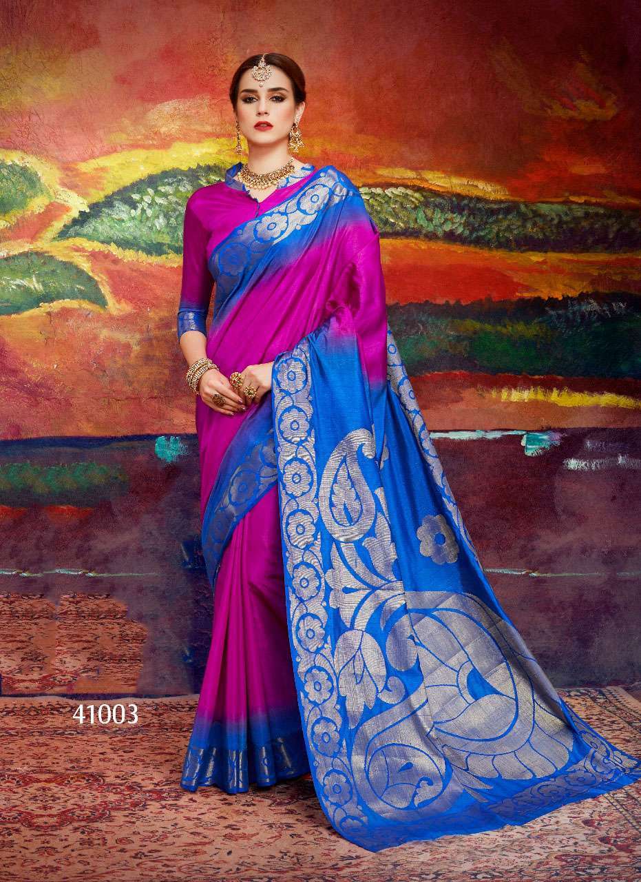 Multicolour Sethnic Silk 41001 To 41012 Cotton Silk Saree Catalog Launched