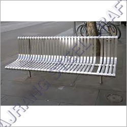 Metallic Ss Roadside Bench