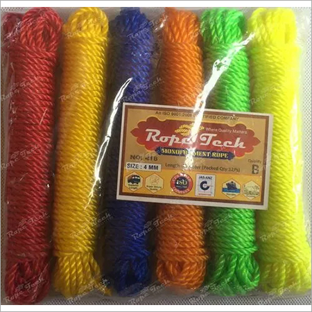 Virgin Cloth Drying Rope 4Mm 15Meter Rolls In A Packet: 6 Rolls Or 12 Rolls Or As Per Customers Requirement
