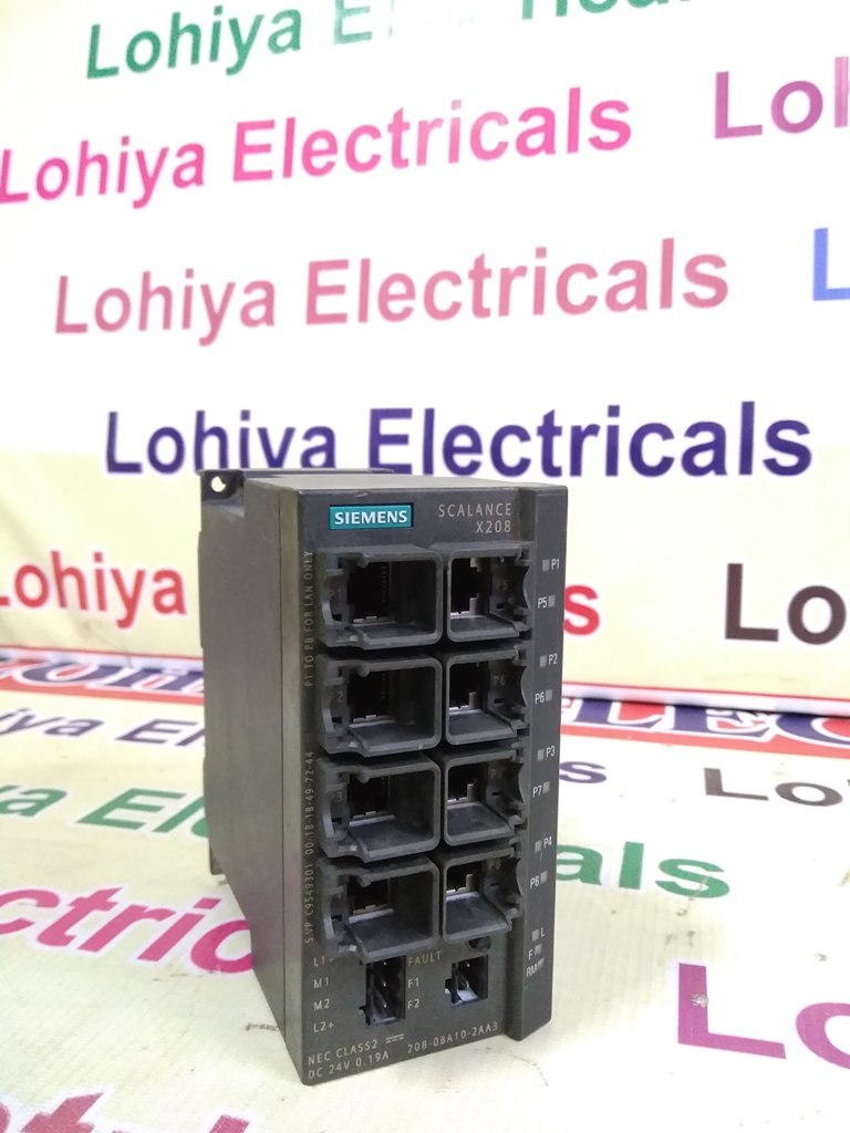 Siemens Scalance X208 Module 6gk5208-0ba10-2aa3
