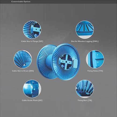 Collapsible Steel Cable Reels