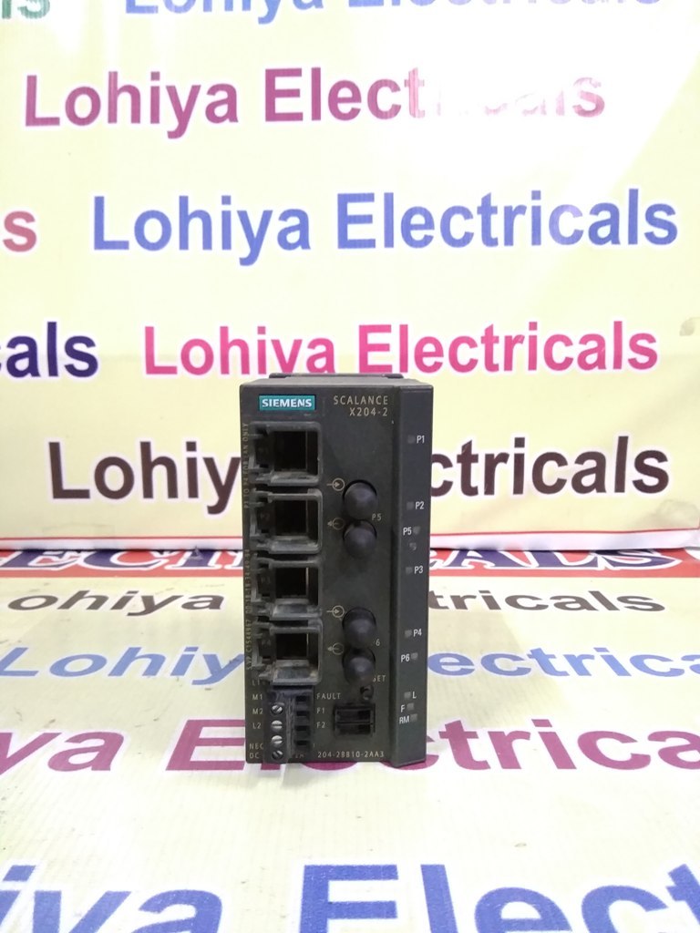 Siemens Scalance X204-2 Module 6gk5204-2bb10-2aa3