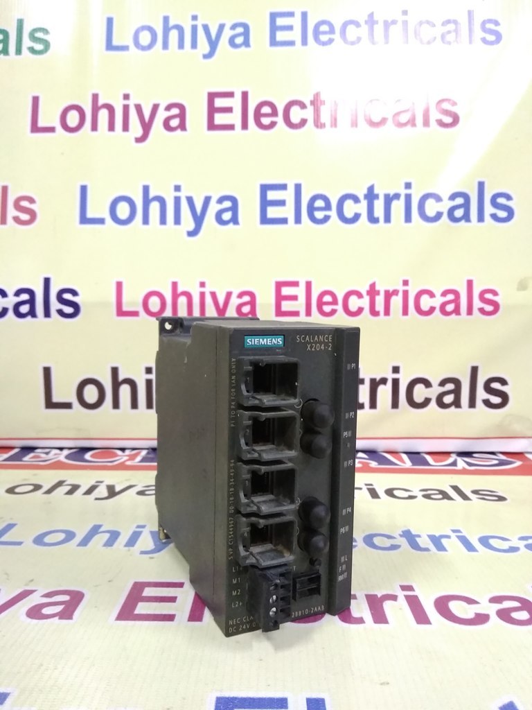 Siemens Scalance X204-2 Module 6gk5204-2bb10-2aa3