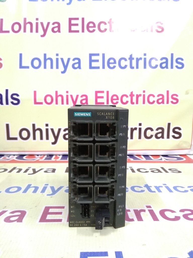 Siemens Scalance X108 Module 6gk5108-0ba00-2aa3