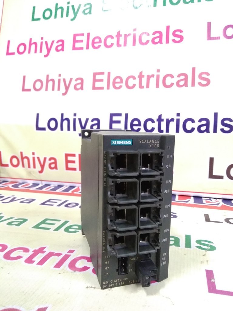 Siemens Scalance X108 Module 6gk5108-0ba00-2aa3