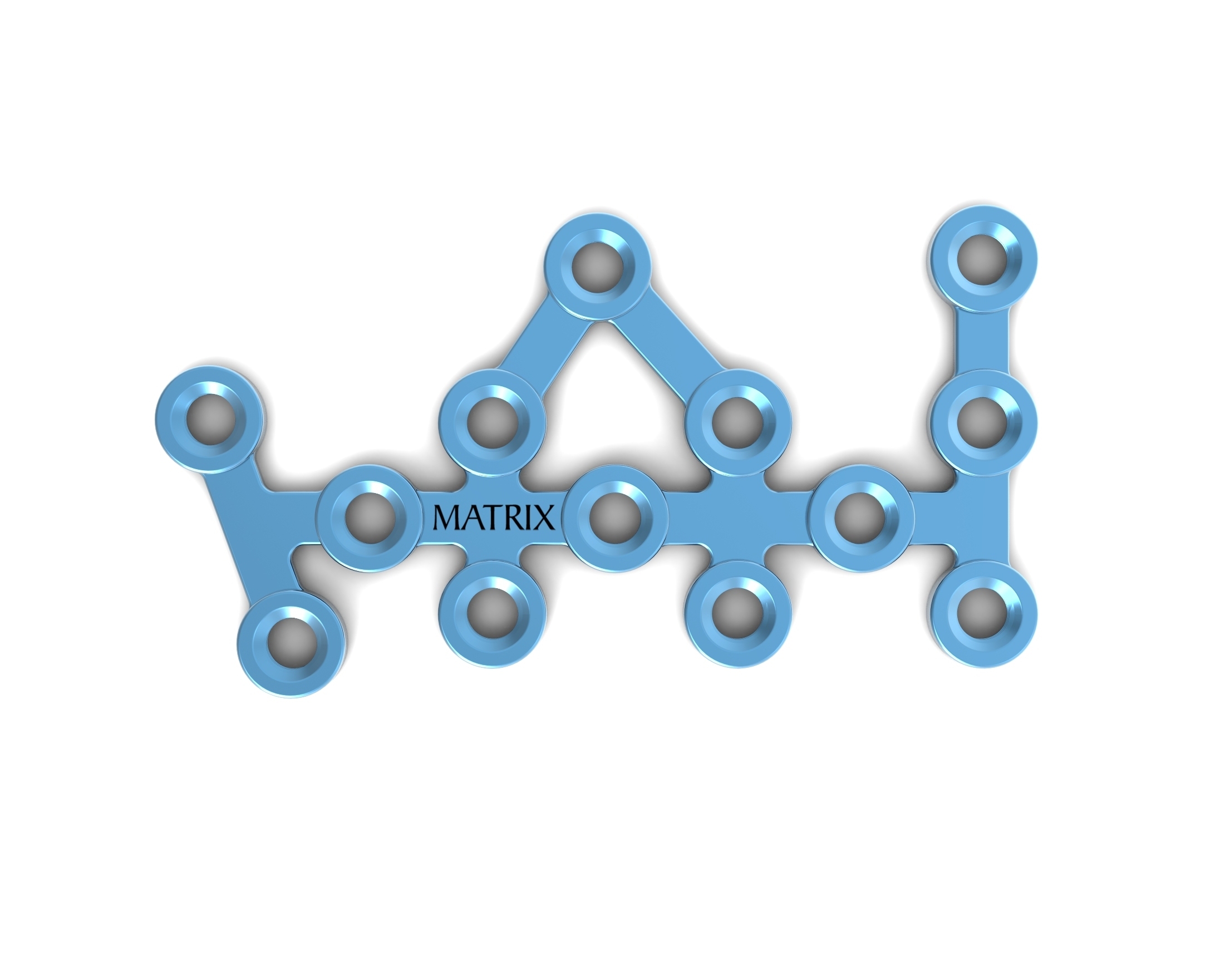 Blue Locking Calcaneal Plate