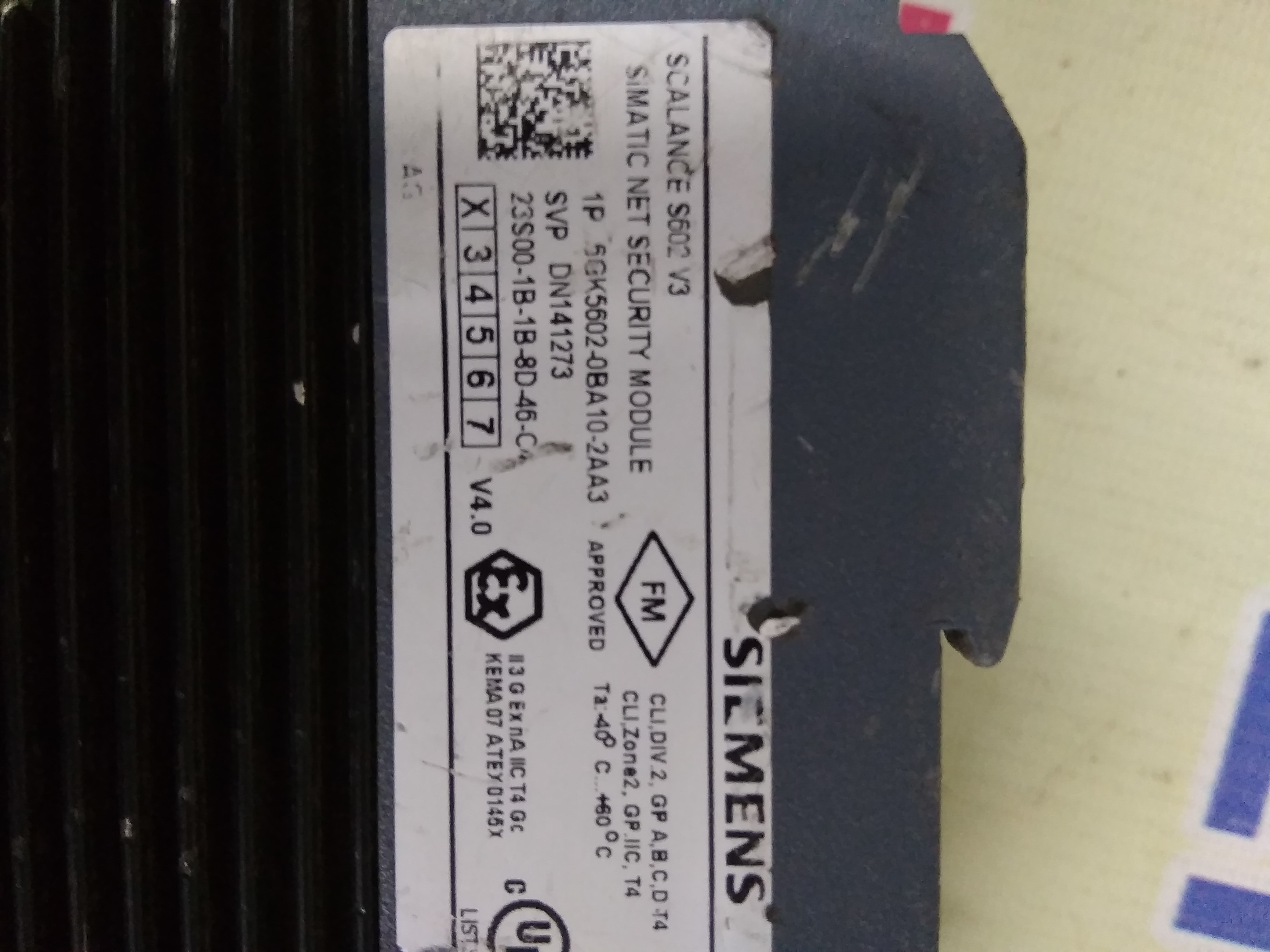 Siemens Scalance S602 Module 6gk5602-0ba10-2aa3