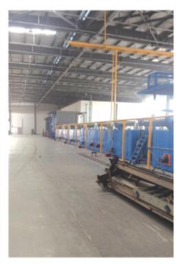 Carpet Gumming & Drying Production Line Fabric Width: 4200 Millimeter (Mm)