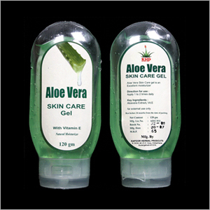 Aloe Vera Skin Care Gel - Plastic Gel, 120 gm | Soothes Skin, Heals Wounds, Moisturizes, Reduces Acne, Nourishes Skin, Rejuvenates, Clears Blemishes