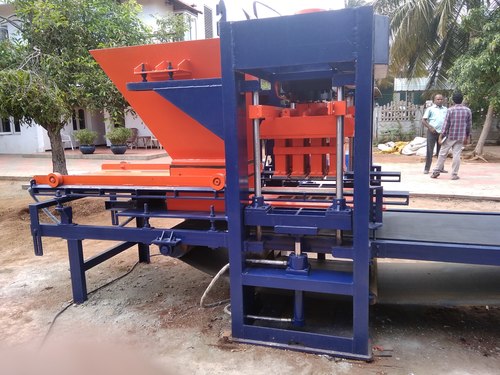 Fly Ash Brick Making Machine - Hydraulic Pressure, 3000 kg, 8 ft, 10-15 HP Motor, 120 Ton Pressure | Automatic, PLC Control, Fire Resistant, Low Maintenance