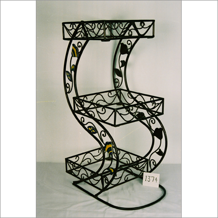 आयरन फ्लॉवर स्टैंड