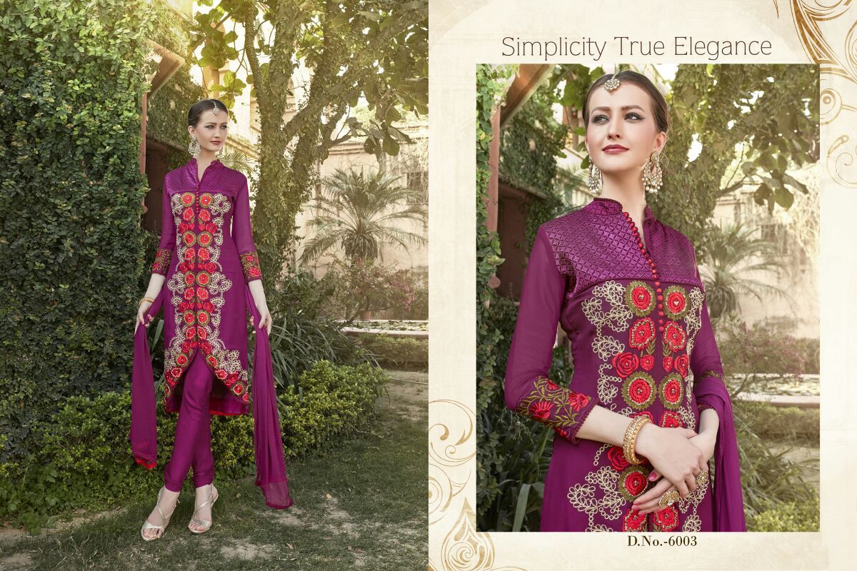 Designer Salwar Kameez - Satin Cotton Top, Semi Lawn Bottom, Heavy Chiffon Dupatta | Xl Size, Full Sleeves, Printed Pattern, Lace Closure, Ethnic Indian Style