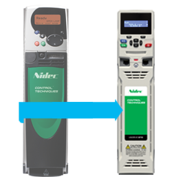 Unidrive SP से Unidrive M में अपग्रेड करना