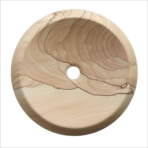 सैंड स्टोन बाउल बेसिन