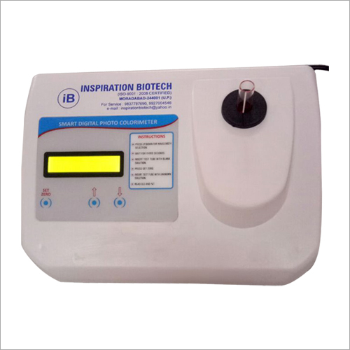 Digital Photo Colorimeter - Plastic, 10x20x5 cm | Digital Display, Waterproof, Compact Design, Easy Operation, Accurate Readings, 1kg