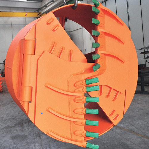 CONICAL SOIL BUCKET