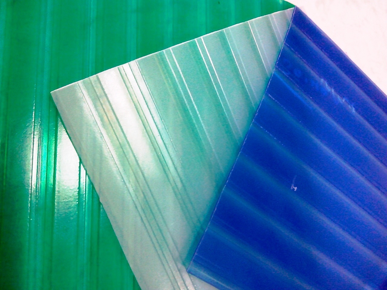 Pp + Pc Rib Roof Sheet - 1.6mm Thick, 3 To 7 Feet Wide X 100 Feet Long ...