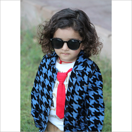 Kids Jacket - Soft Fabric, Various Sizes, Blue | Comfortable Fit, Elegant Design, Intricate Pattern, Party Wear, Skin Friendly, Stylish Look