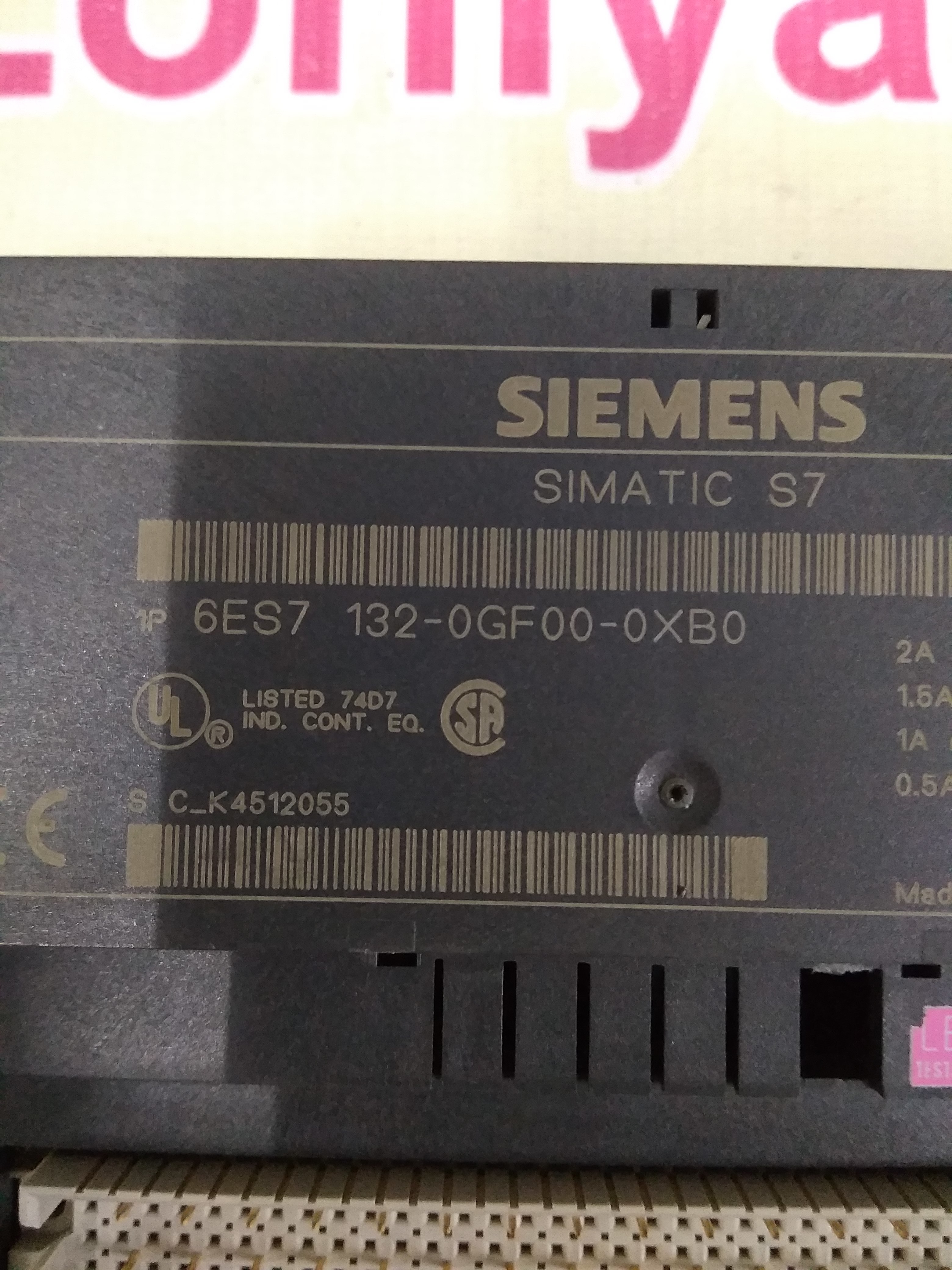 Siemens Simatic S7 Et 200b Module 6es7 132-0gf00-0xb0