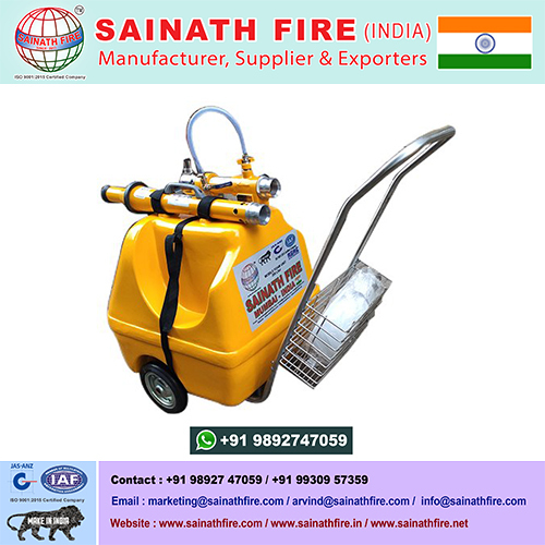 FRP Mobile Foam Trolley