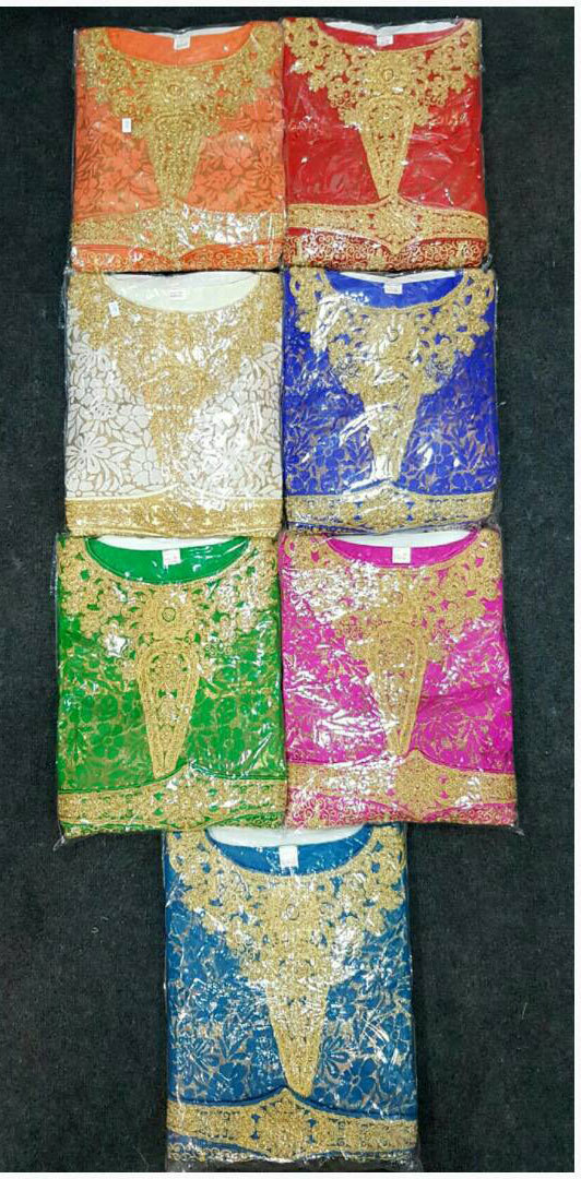 Blue Designer Ladies Kaftan
