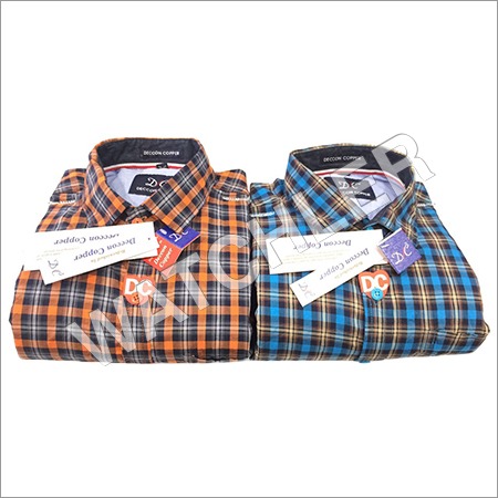 Mens Party Wear Checks Shirt Age Group: 18 To Above