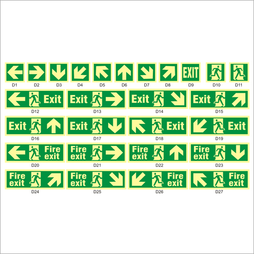 Emergency Escape Signs