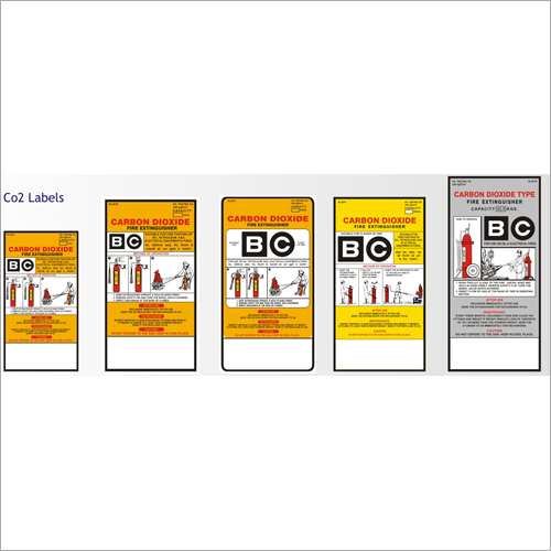 Fire Extinguisher Labels
