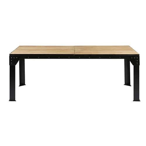 Wood Elephant Table