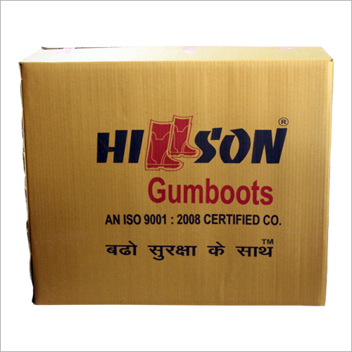 प्रिंटेड कॉरुगेटेड बॉक्स