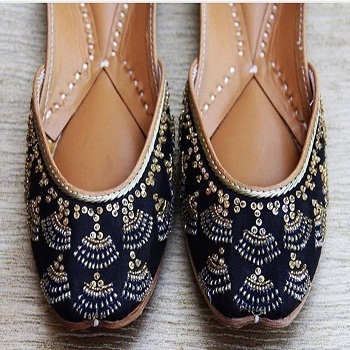 नेवी ब्लू पंजाबी जूती ऑनलाइन