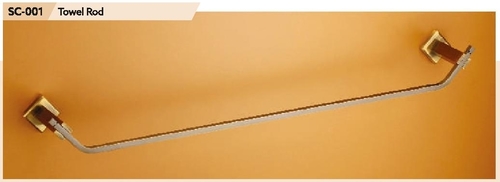 पीपी क्रोम फिनिश ब्रास टॉवल रॉड