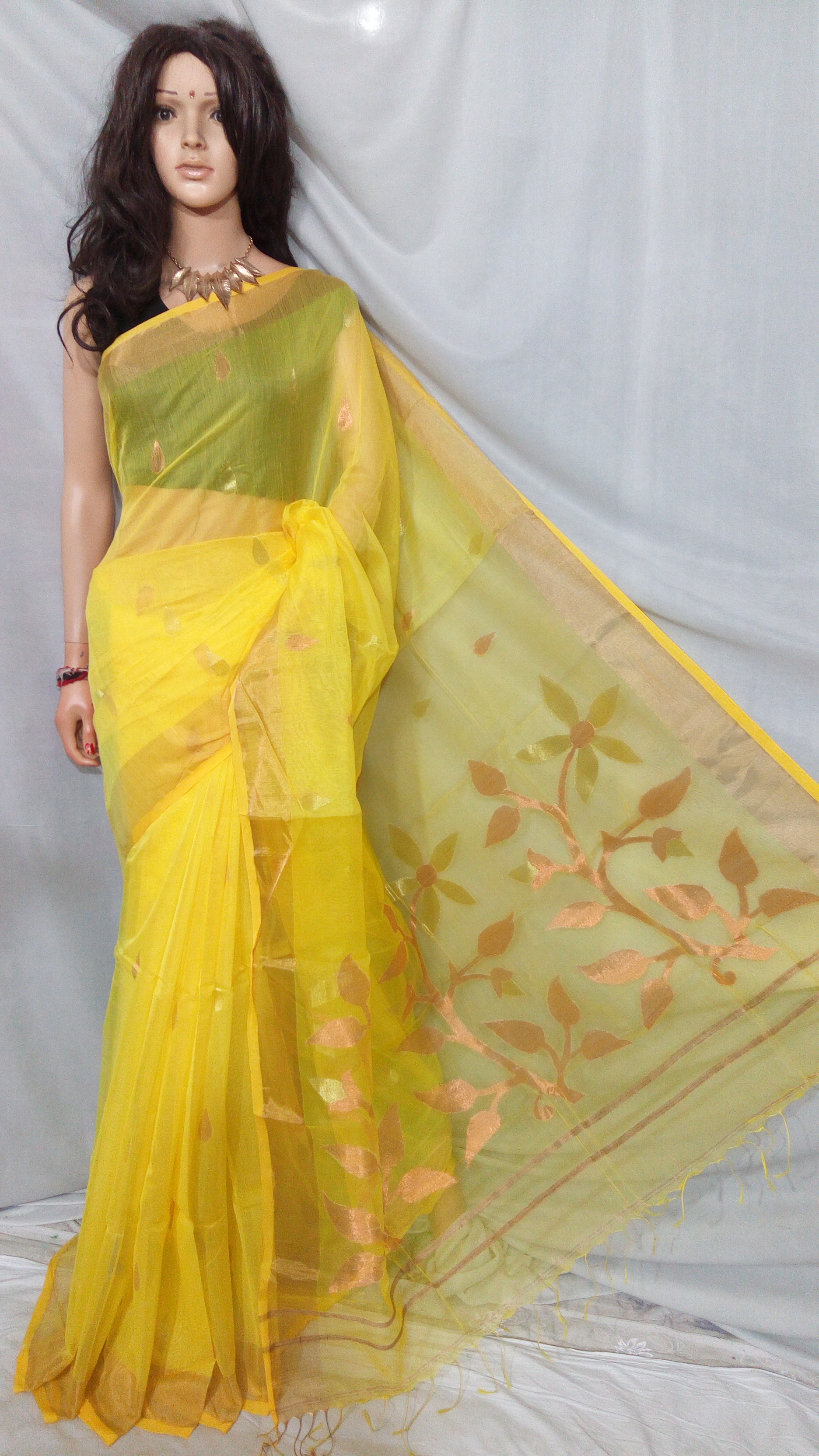 Fancy Handloom Designer Saree - Cotton Blend, 1 Meter Blouse Piece, Pink Color | Woven Pattern, Party Wear Style, Soft And Comfortable