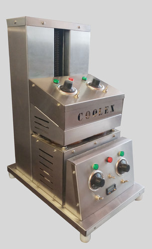 Heavy Duty Pizza Cone Machine - Stainless Steel Body, Semi-automatic Operation | Electric Power Source, Ideal For Commercial Pizza Cone Production