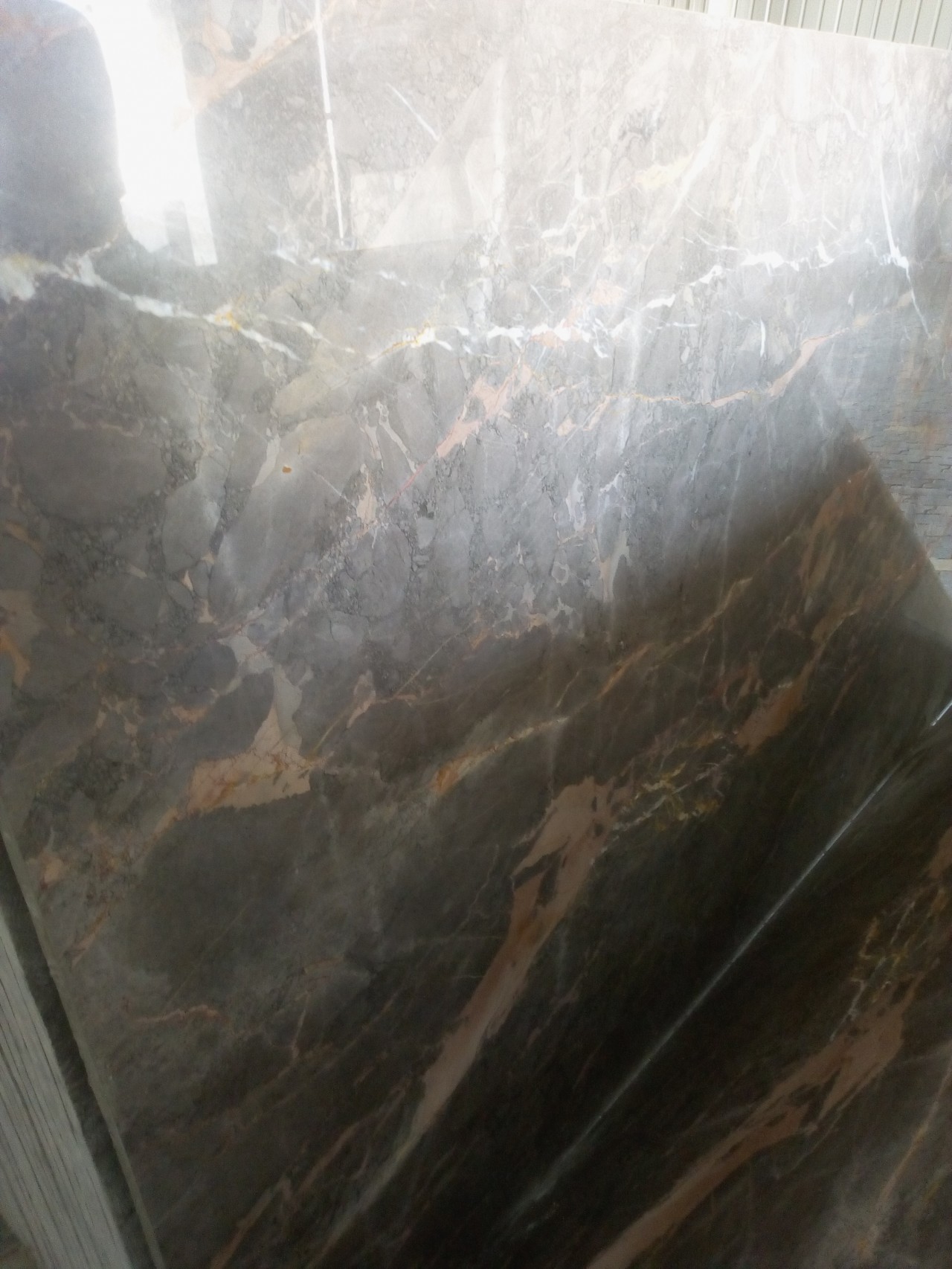 Grey Braccia - 89x49x58 Cm Slabs, 18mm Thick Premium Quality Stone