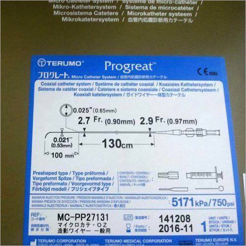 Progreat कैथेटर