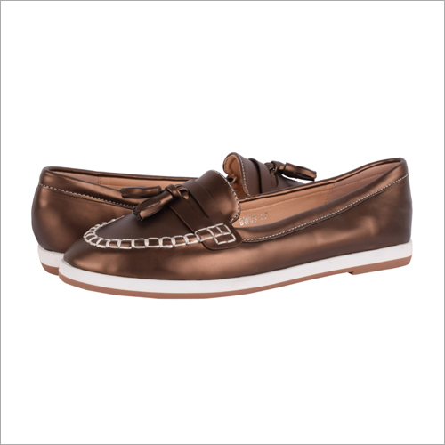 वेट ब्लू डेली वियर ब्राउन लोफर्स