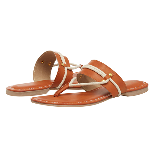 टैन गेट सेट गो थोंग स्लिप ऑन