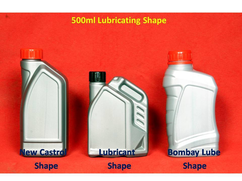 Silver Or White Castrol Shape Containers