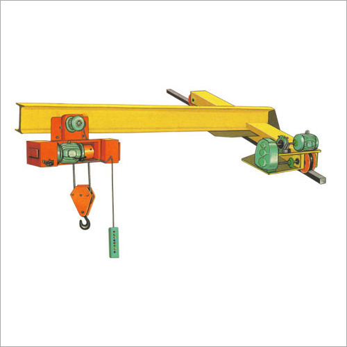 Yellow Single E.O.T Crane