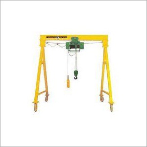Yellow Hoist Attached Gantry Cranes