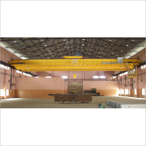 Yellow E.O.T Crane