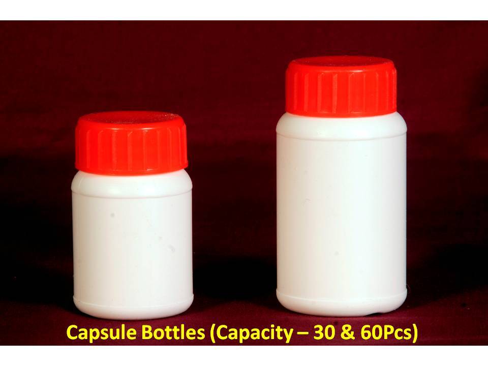 White Aloevera Juice Bottles
