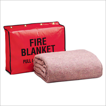 Fire Blankets - Fiberglass, 1.8m x 1.8m, Red | UL Certified, Durable Material, Quick Response, Lightweight Design, Easy Deployment