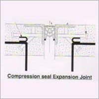 Compression Seal Expansion Joint - Iron Material, Galvanized Surface Treatment | Flange Connecting Type for Smooth Passage Over Deck Gaps