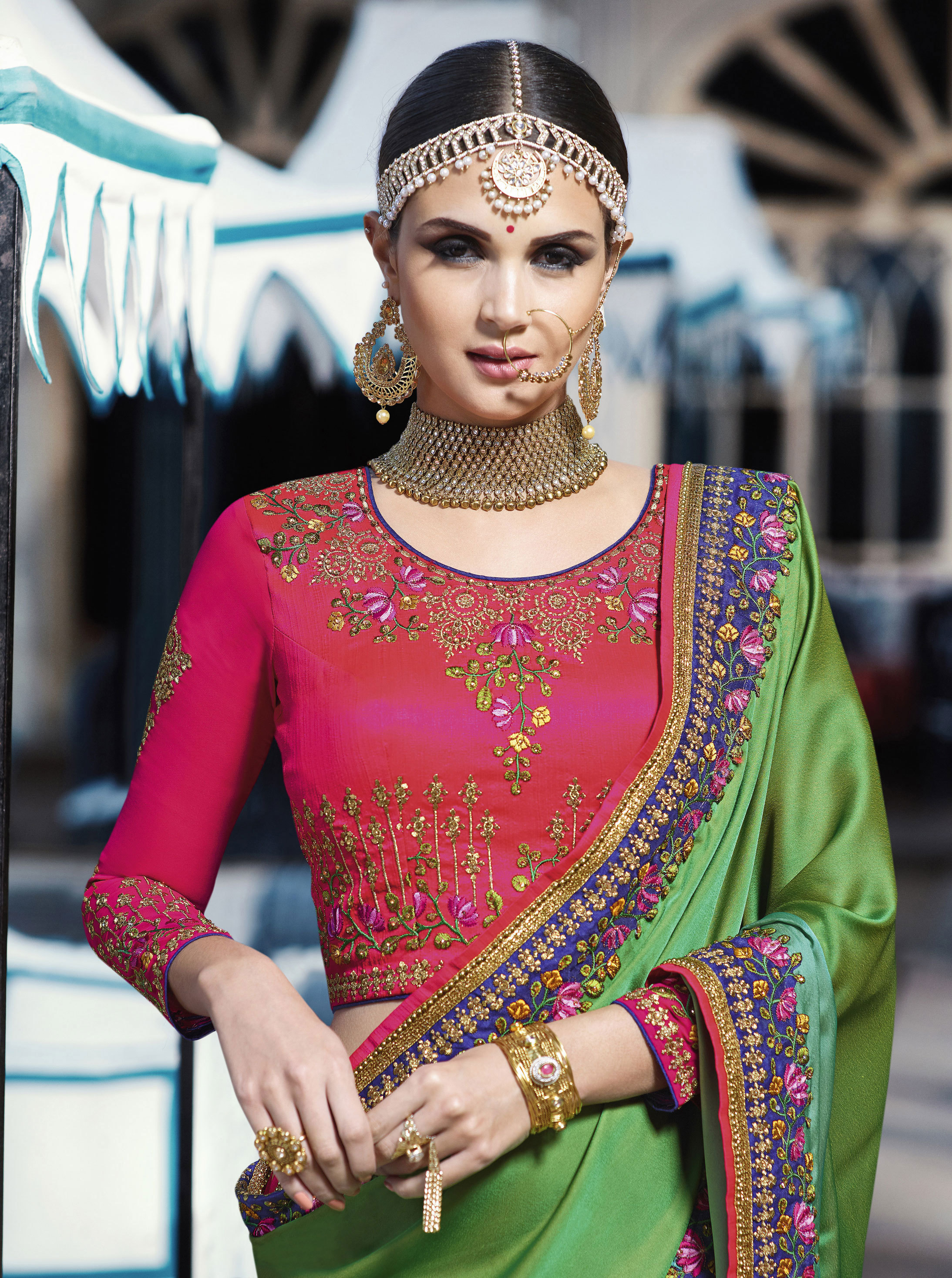 Silk Designer Bridal Saree