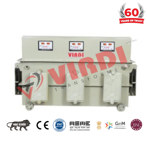 Oil Cooled Three Phase Servo Voltage Stabilizer - Ambient Temperature: 35A A  C Deg. Cent. Above Ambient Celsius (Oc)