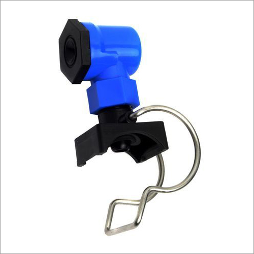 Spray Nozzle With Clamp - Metal Material, Standard Processing, New Condition | Equipped with Reliable Clamp and Warranty Included