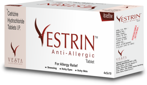 Vestrin Anti Allergic Tablet General Medicines