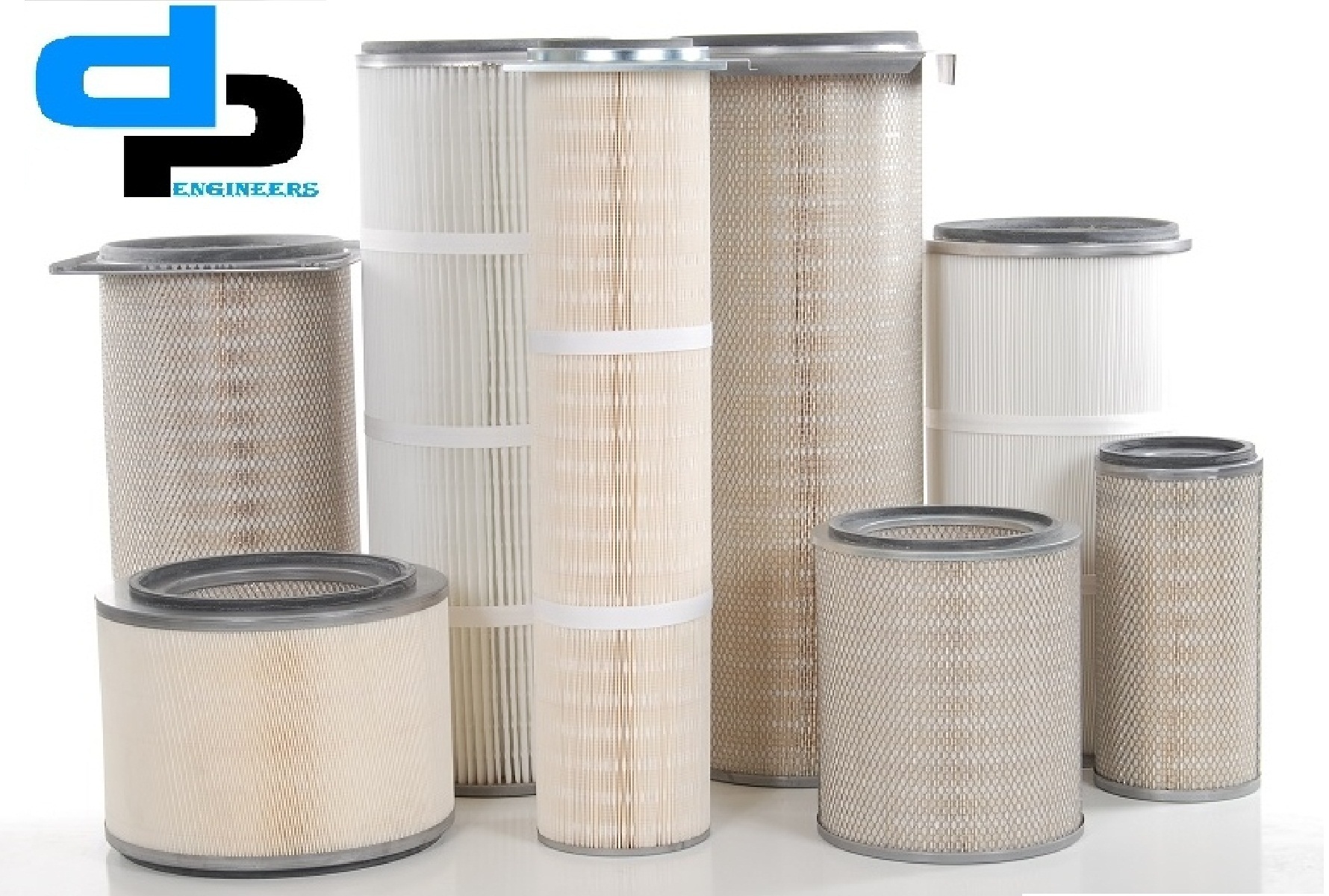 Anti Static Cartridge Filter - Cotton, 15-20 Inch Length | Custom Sizes, High Durability, Excellent Stability Against Hot Gas Attack